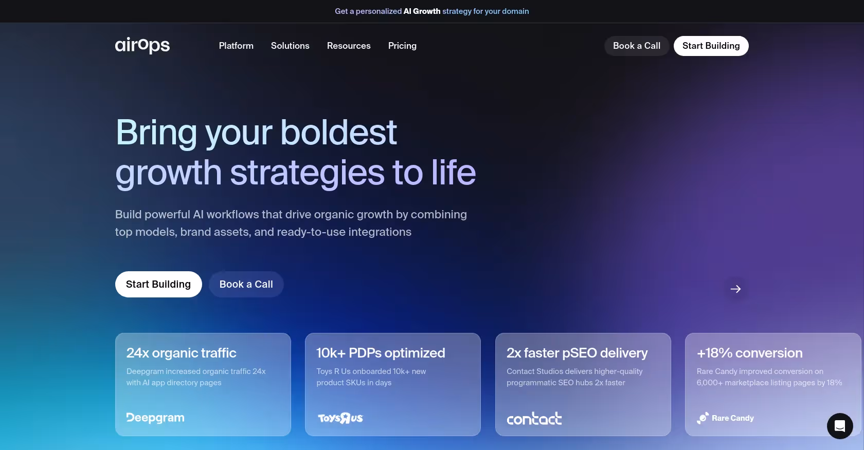 AirOps Homepage