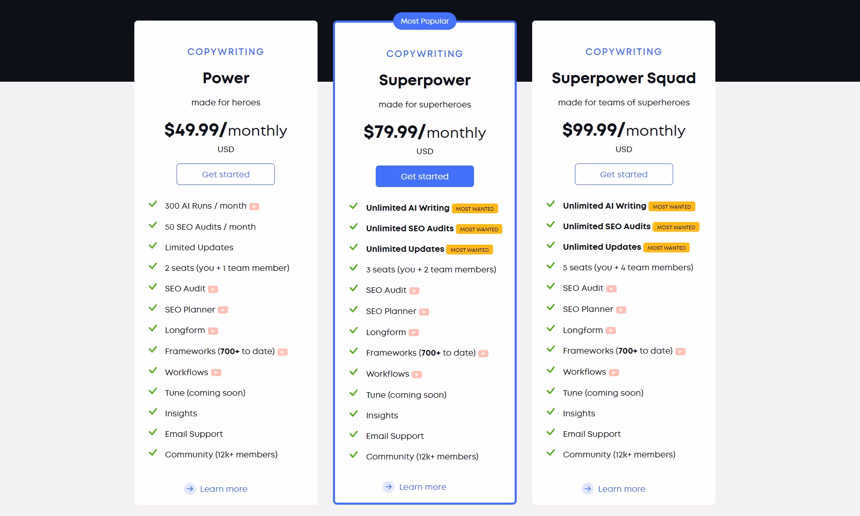 Closerscopy Pricing