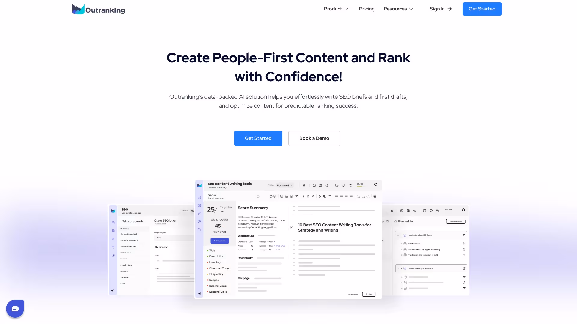 Outranking Homepage