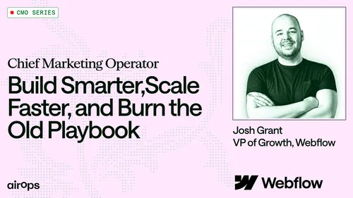 Chief Marketing Operator: Build Smarter, Scale Faster.