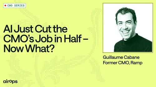 AI Just Cut the CMO's Job in Half