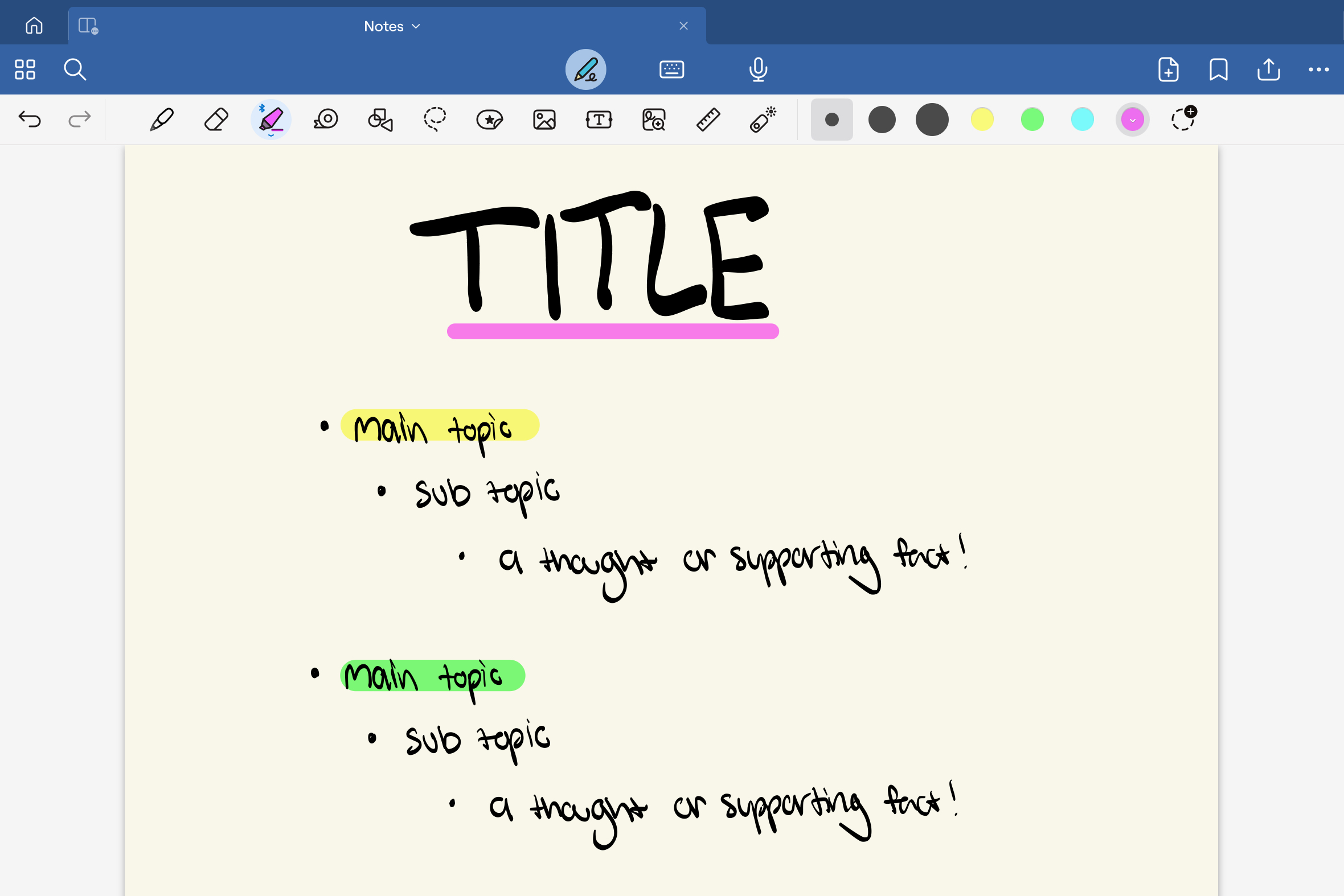 assignment technique notes