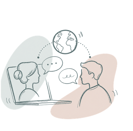 Illustration of notebook representing the 8-session focus program