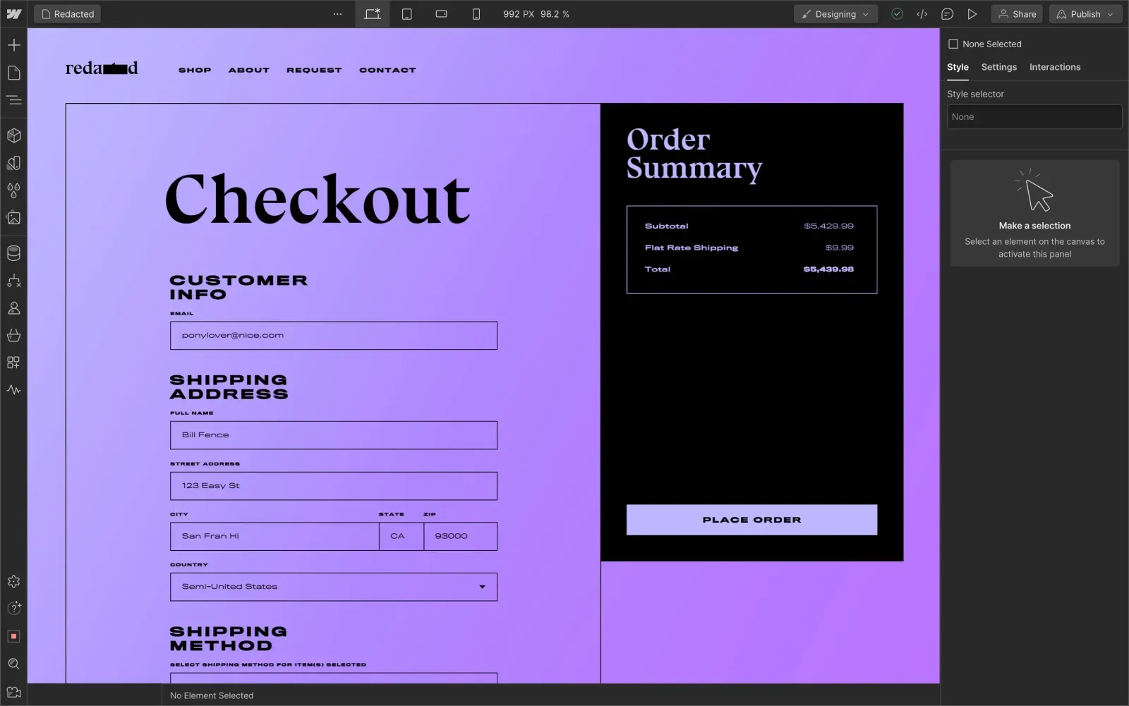 E-commerce