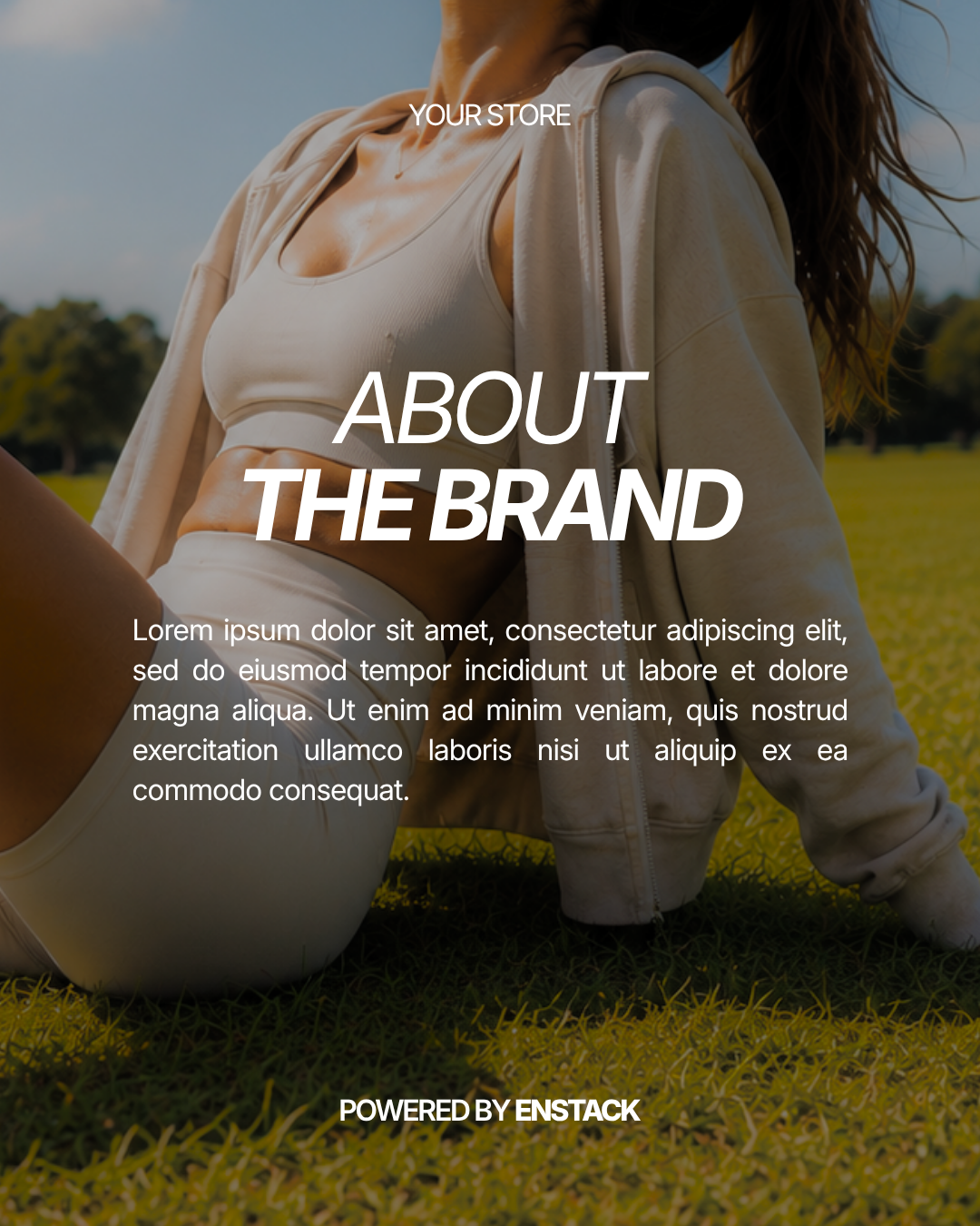 New arrival product template