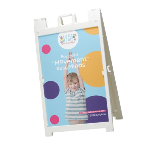 a Little Yogis Academy Signicade