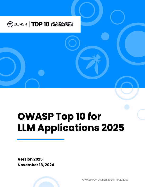 OWASP Top 10 for LLM Applications 2025 - OWASP Top 10 for LLM & Generative  AI Security