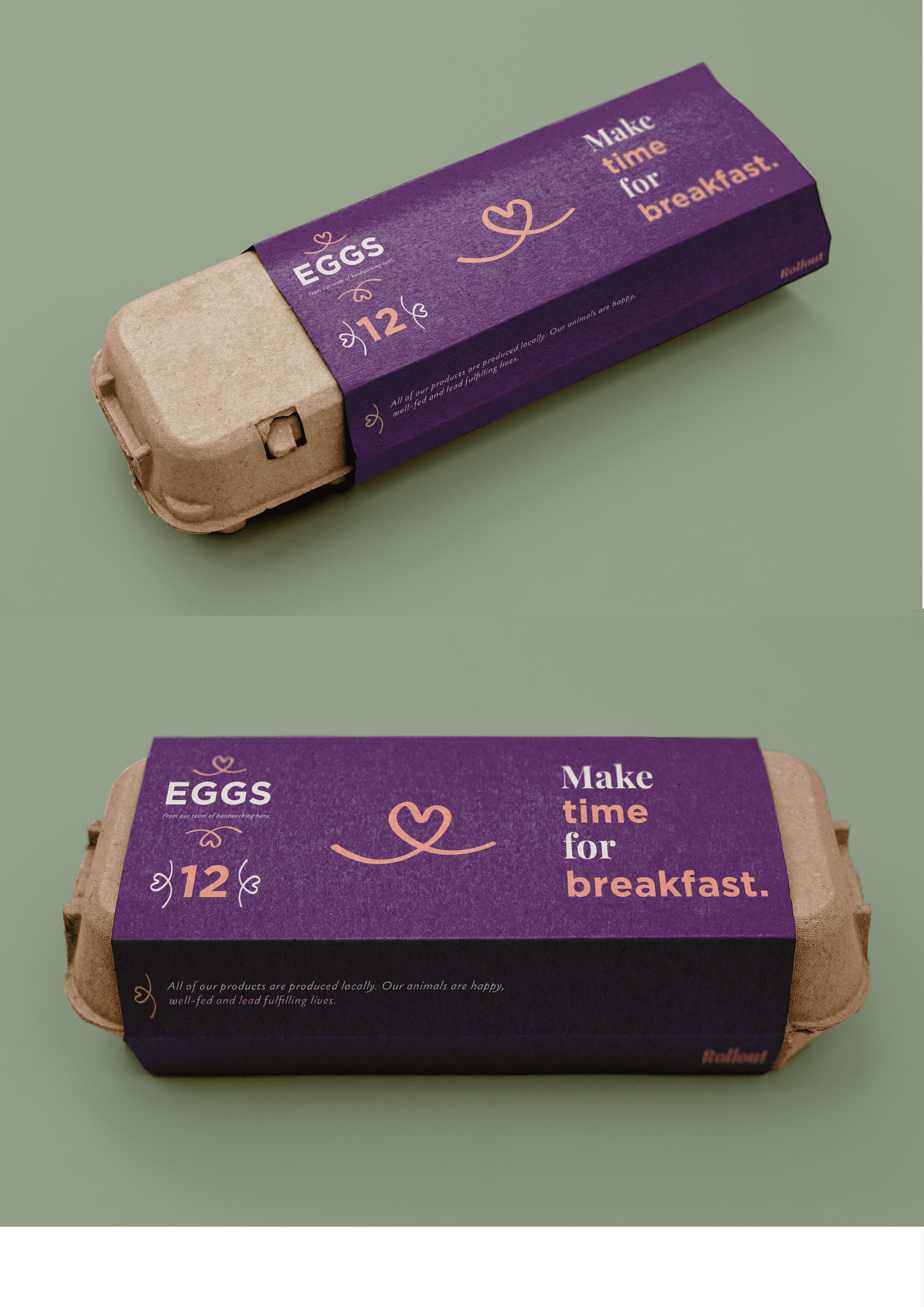 Photo of egg packaging design