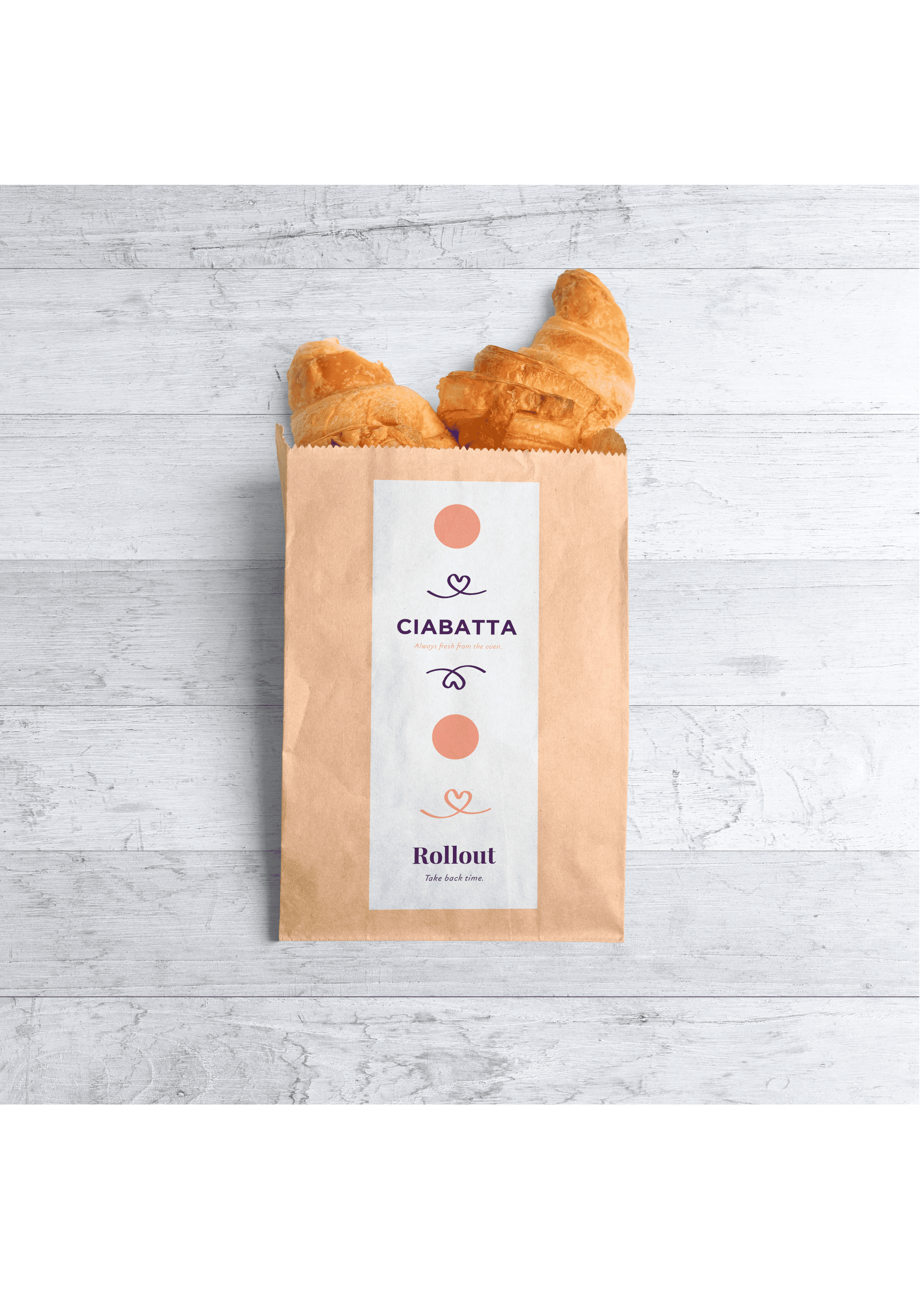Photo of bread packaging design