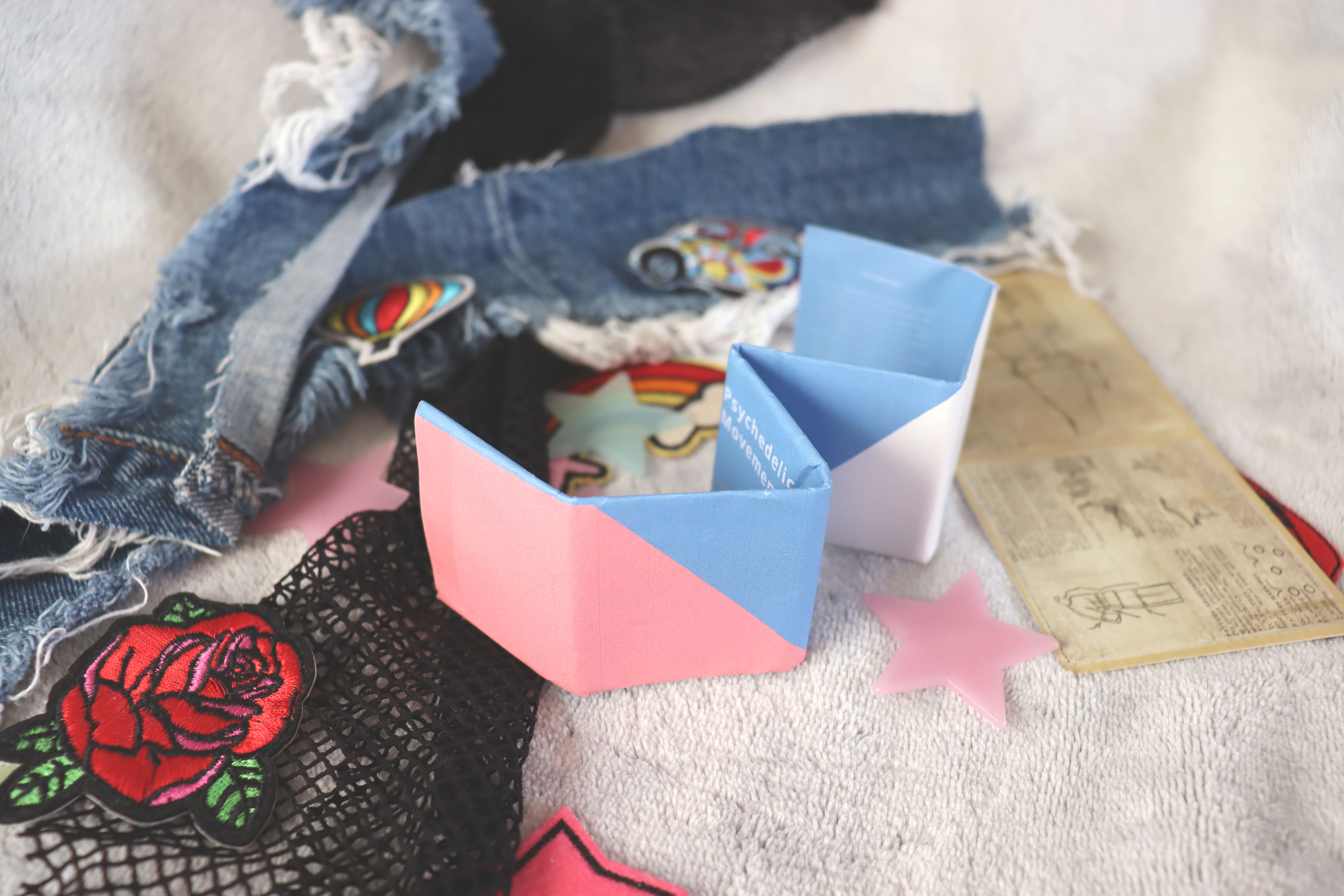 Photo of folded leaflet