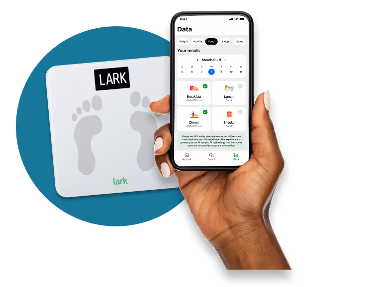 Lark scale and mobile app