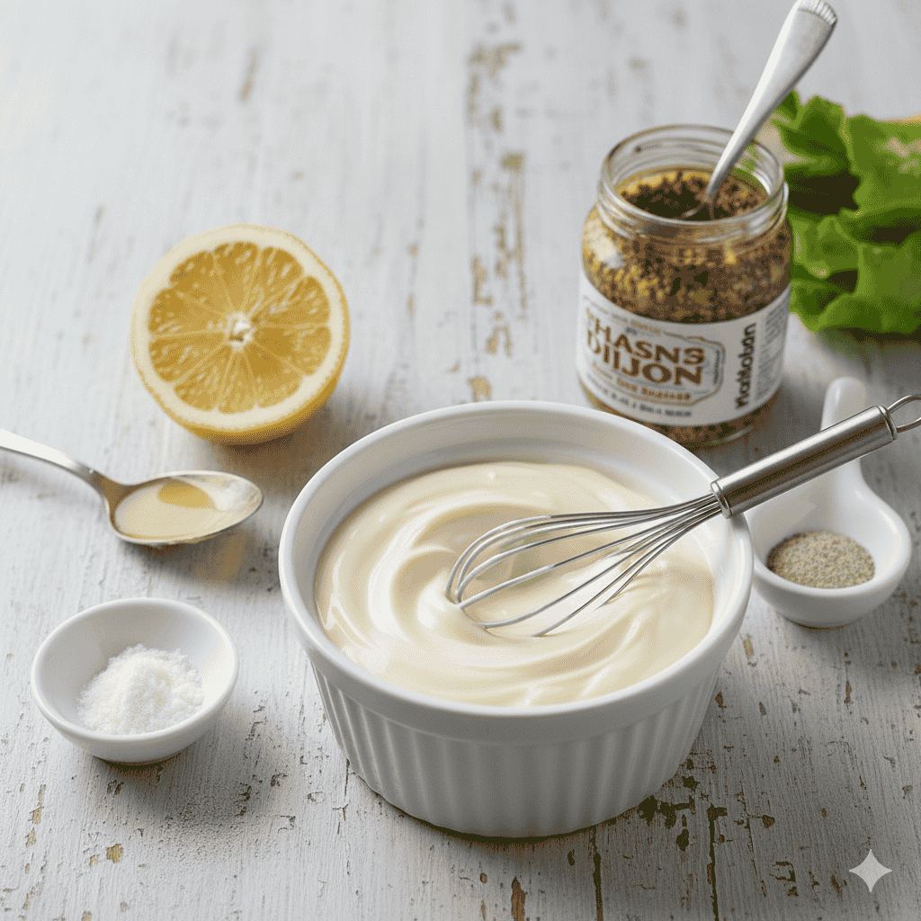 Enjoy flavorful creaminess guilt-free with yogurt-based mayo