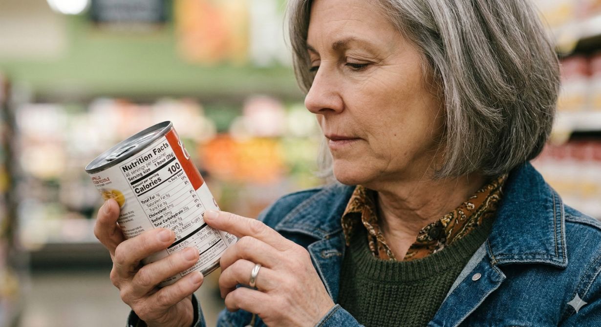 It takes just a few seconds to read a label and get information to make a healthier choice.
