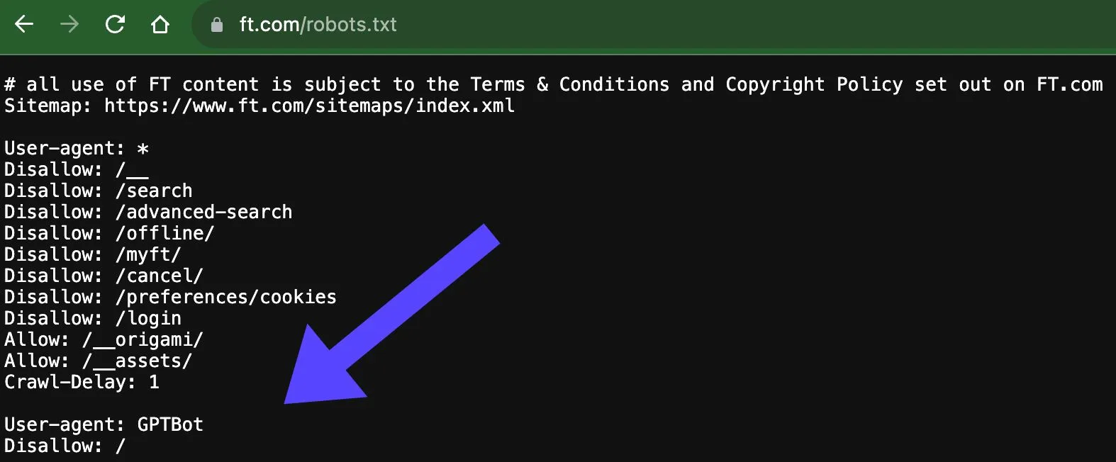 Financial Times bloque GPTBot de ChatGPT