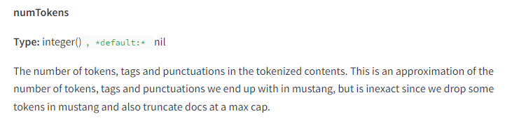 Google cap en nombre de tokens chaque document HTML