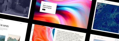 Hero Background images of landing pages
