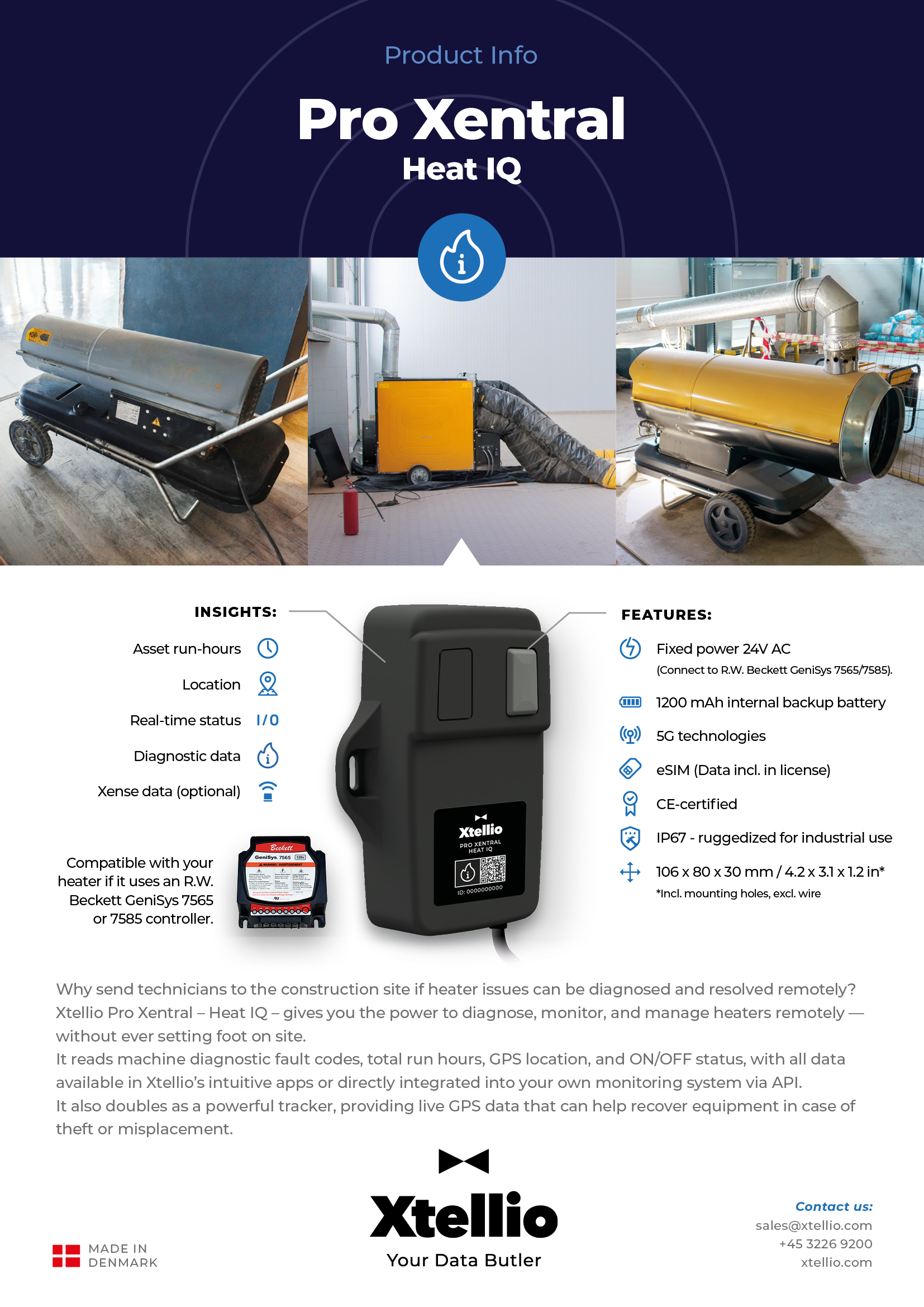 Pro Xentral Heat IQ – Product Overview