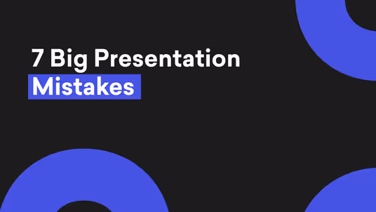 7 big and common presentation mistakes in history, prepared by Decktopus Content Team