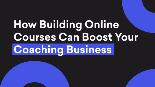 Builgin online couses to boost coaching business by Grinfer.
