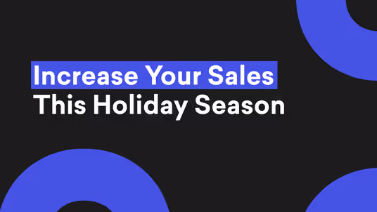 Increasing sales on holidays, prepared by Decktopus Content Team.