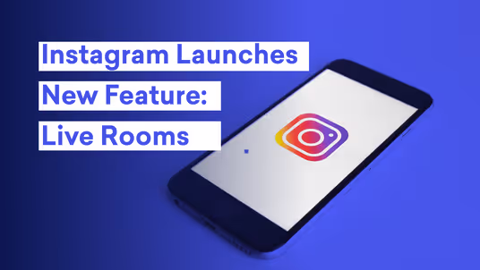 Live Room Announcement of Instagram