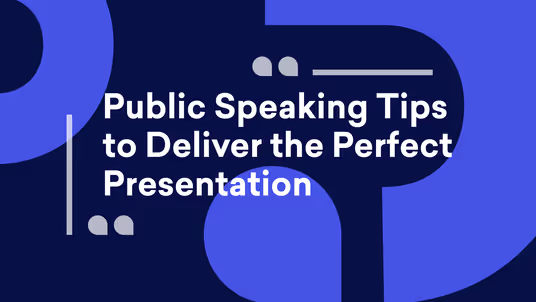 Public speaking tips to deliver the perfect presentation prepared by Decktopus Content Team