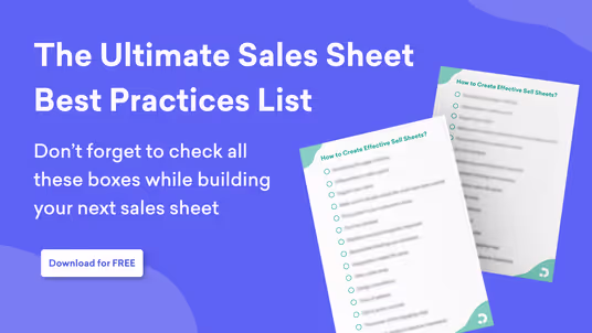 How To Create A Sell Sheet And Sell It