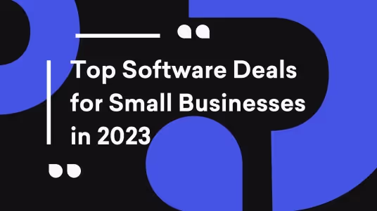 Software deals for small businesses by Decktopus Content Team