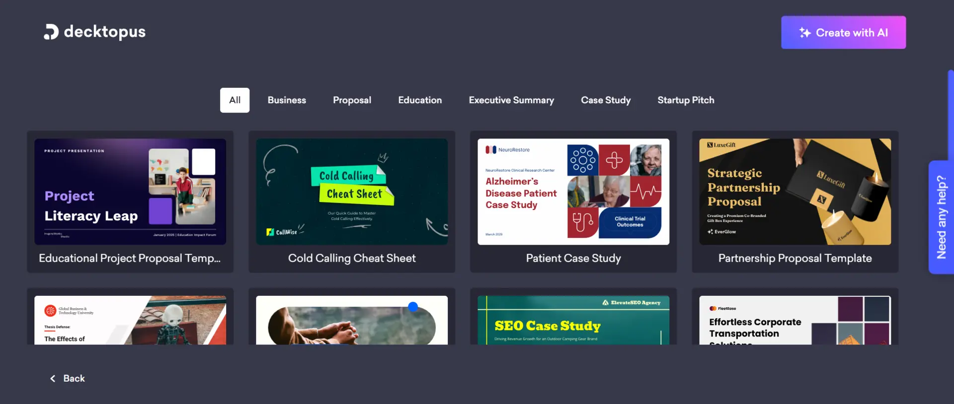 Customizable Timeline Templates from Decktopus