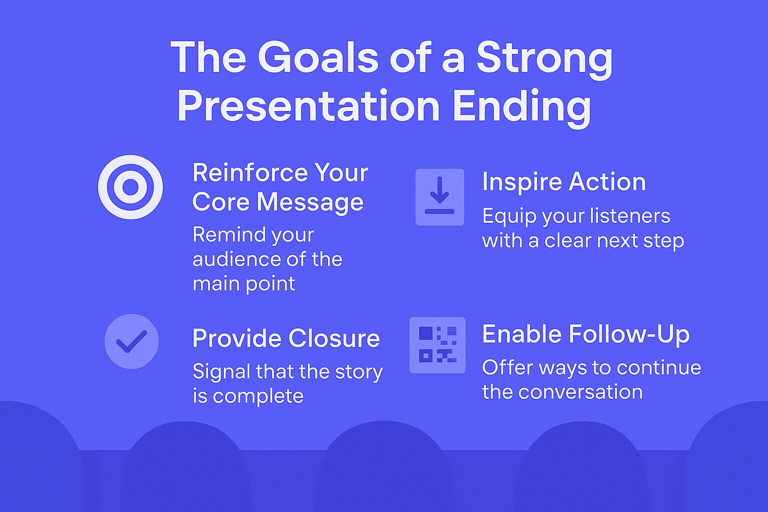 The Goals of a Strong Presentation Ending