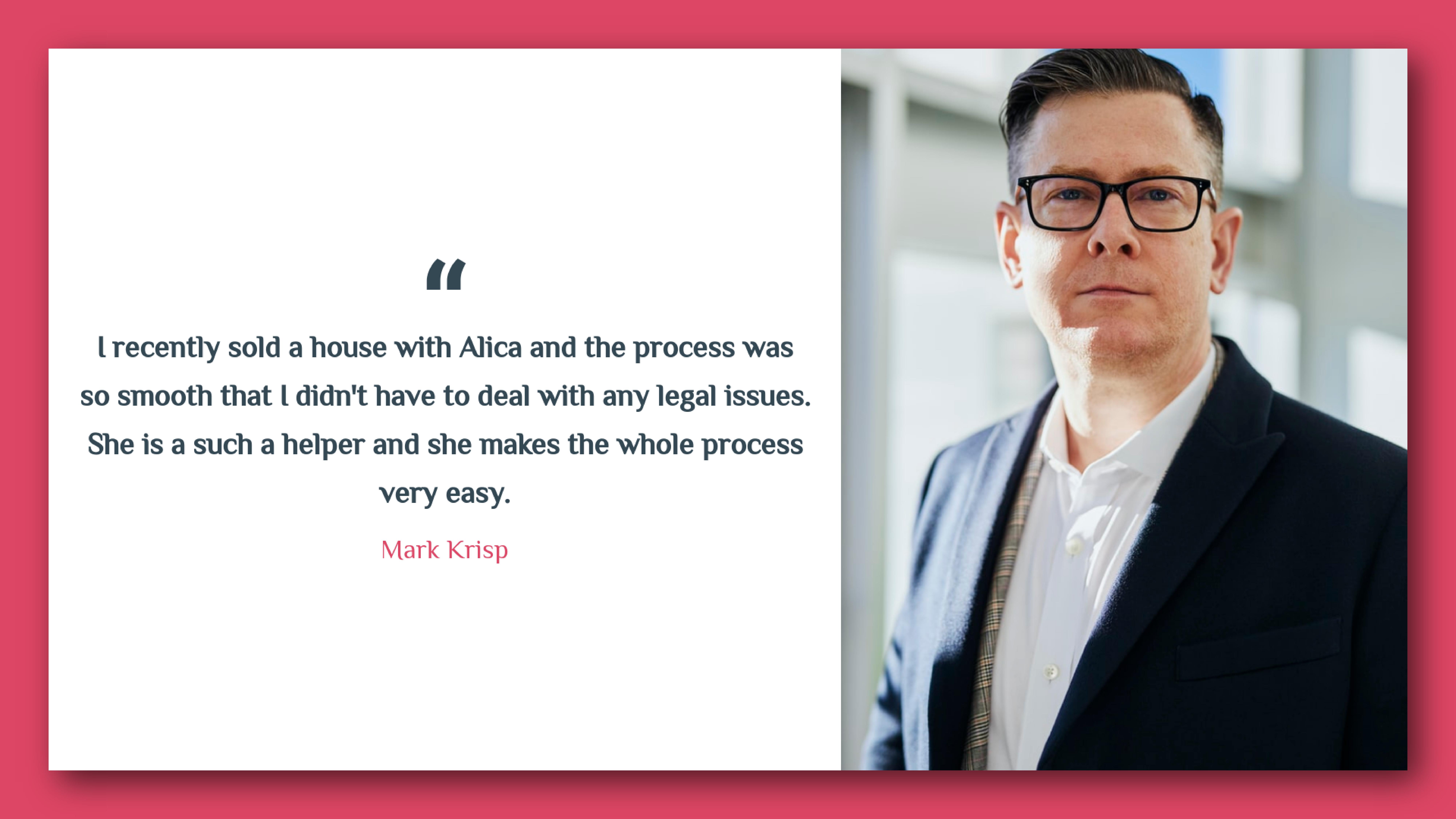 Real Estate Testimonial