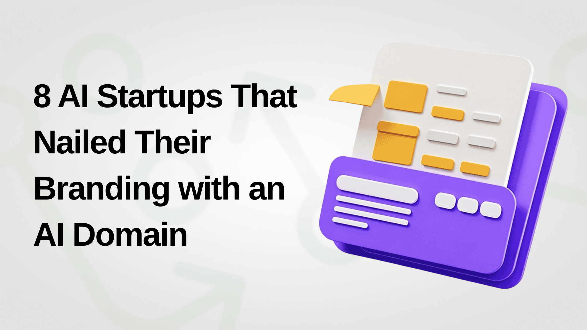 8 AI Startups That Nailed Their Branding with a .AI Domain