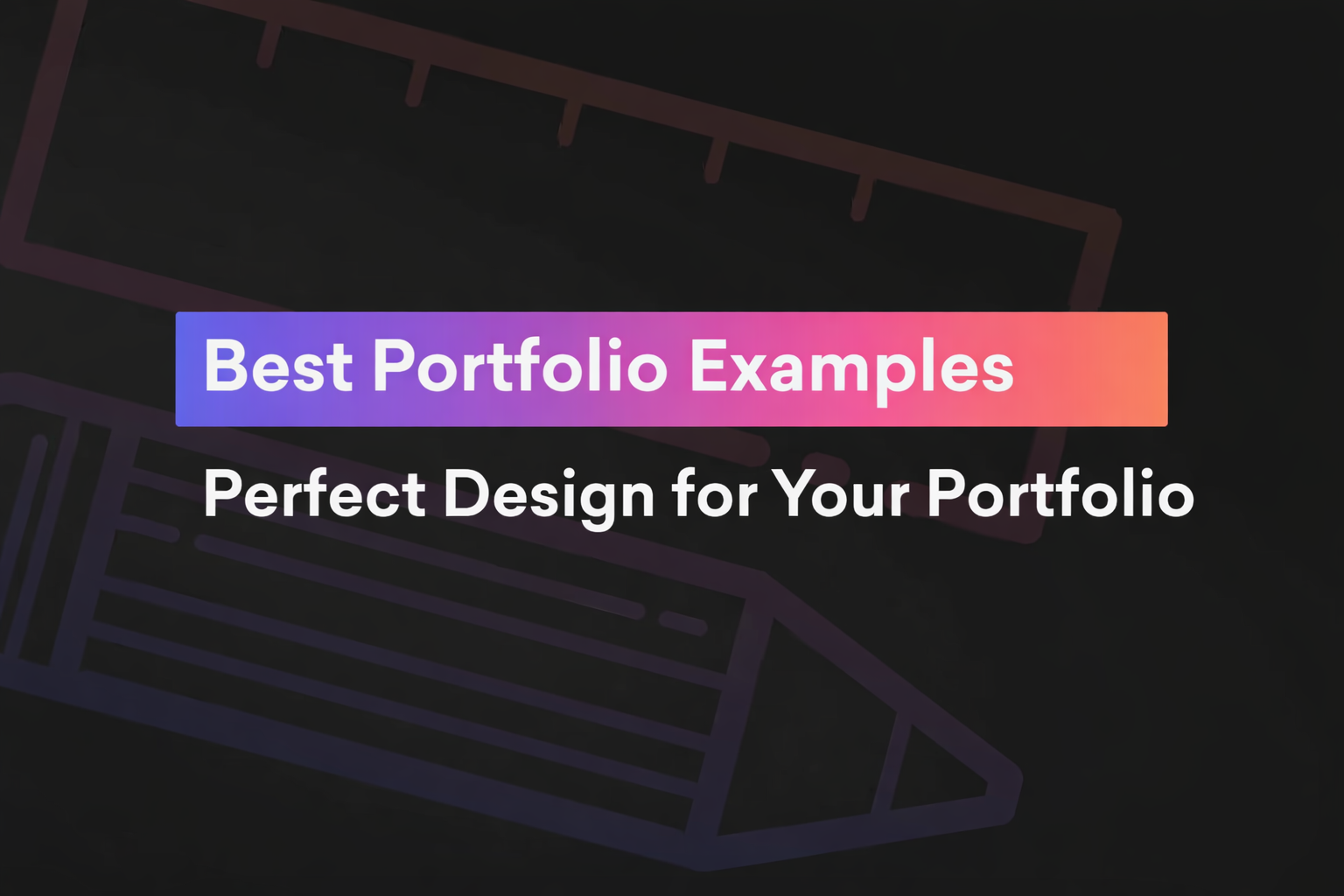 best portfolio examples blog thumbnail