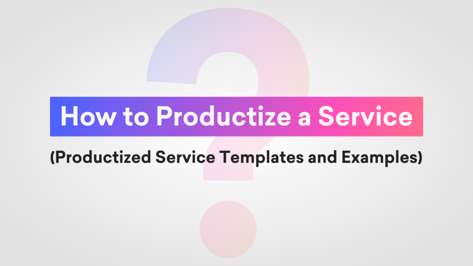 Productization of services by Decktopus content team