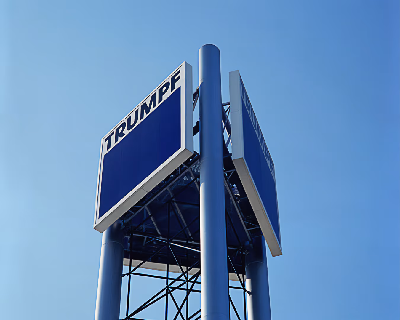 TRUMPF logo at the Ditzingen location