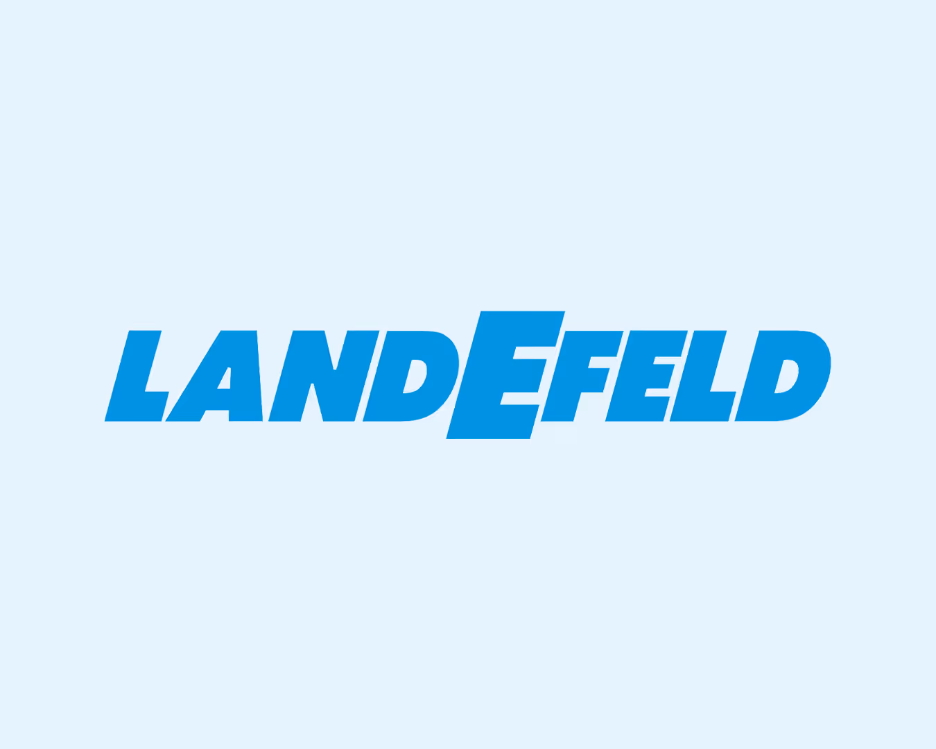 Landefeld logo with hardware products 