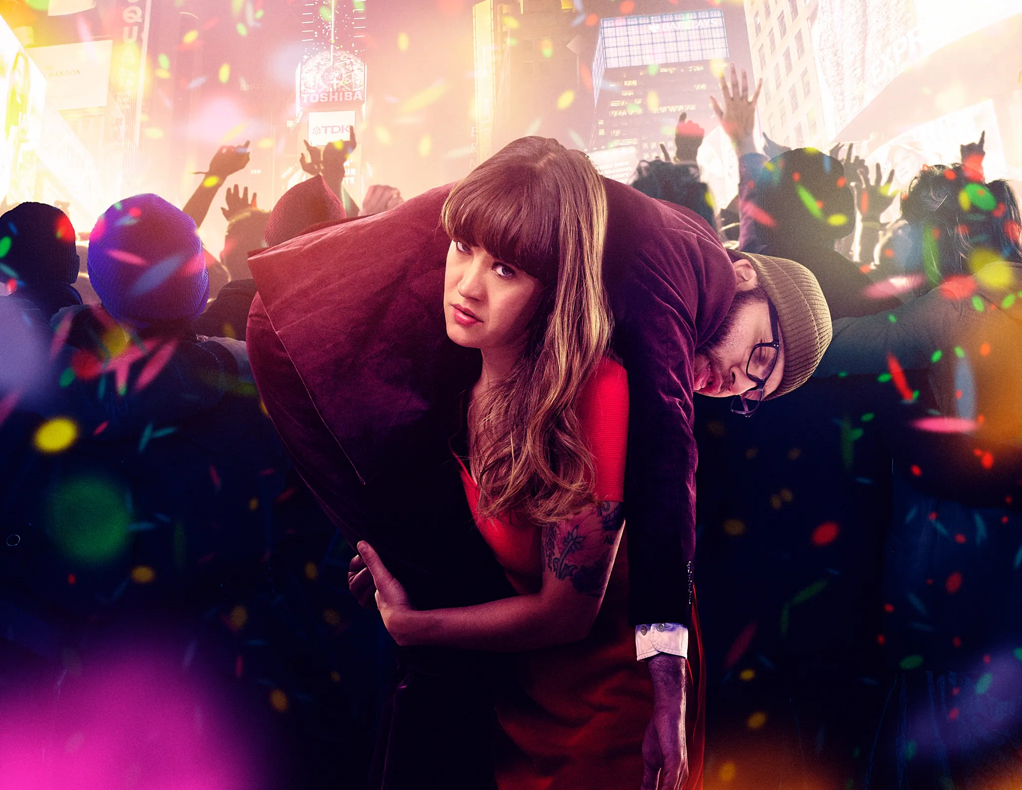 Drunk New years boyfriend