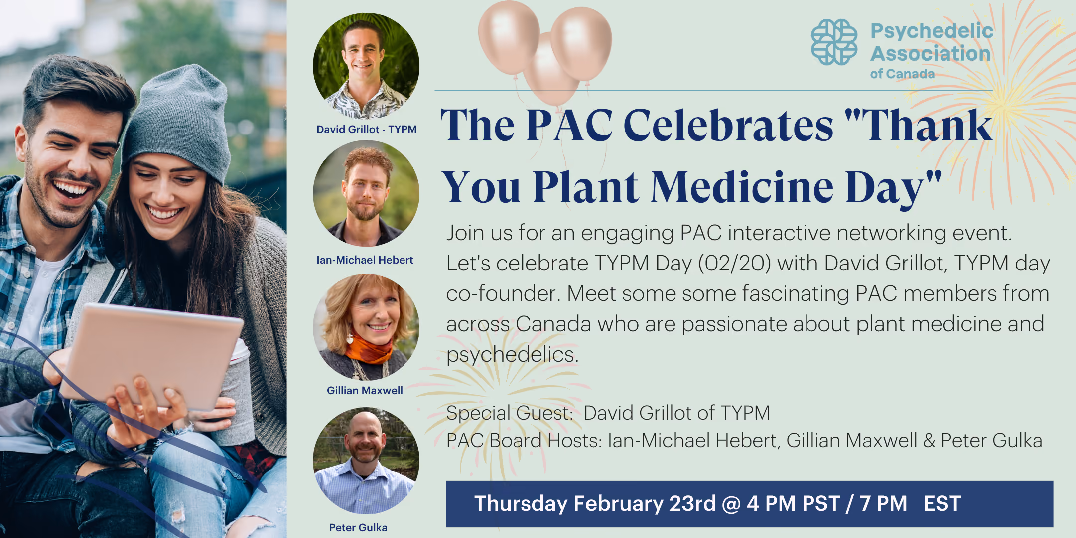Thank You Plant Medicine Celebration and PAC Networking Event