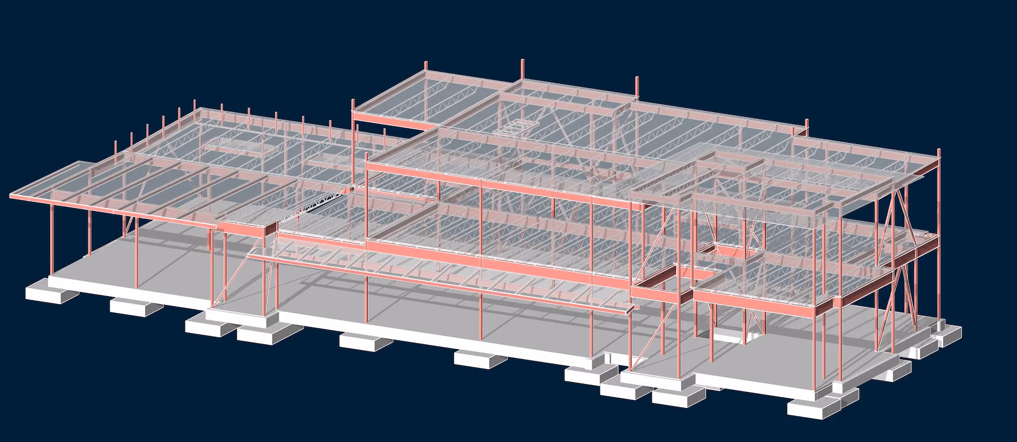 Rendering of a retail project engineered by Fort Structures