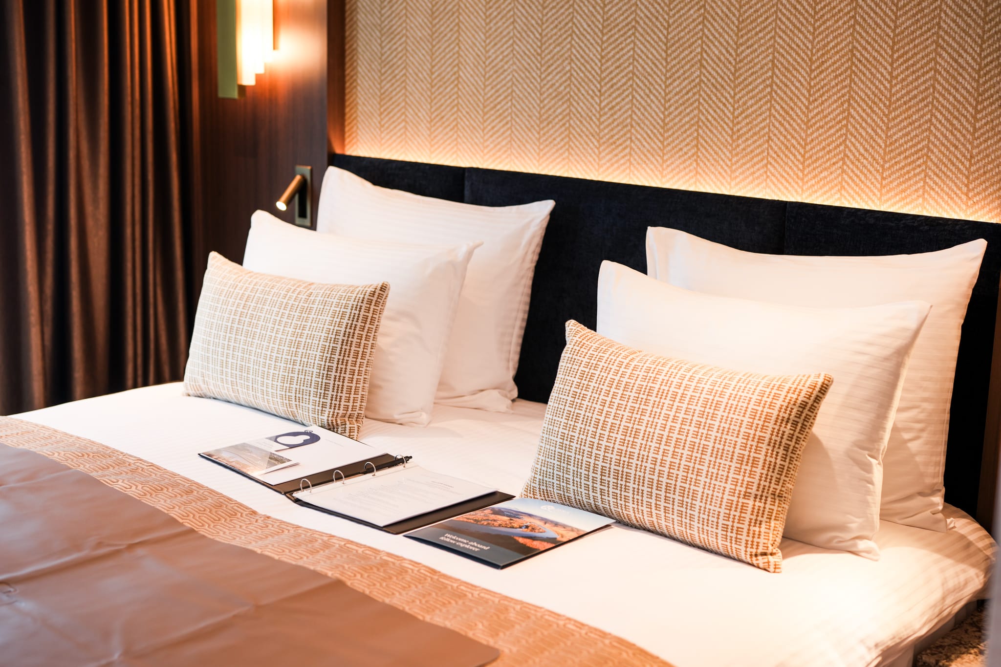 Double cabin bed aboard MS Riviera Resplendence