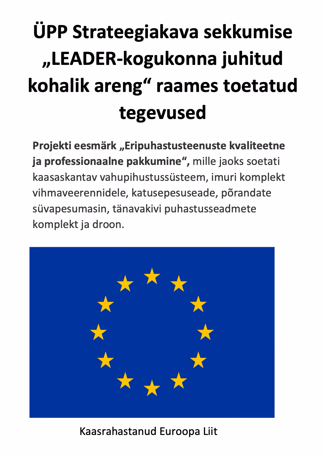 Euroopa toetus