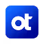 Blue square app icon with lowercase white letters 'ot'.
