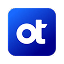 Blue square app icon with lowercase white letters 'ot'.