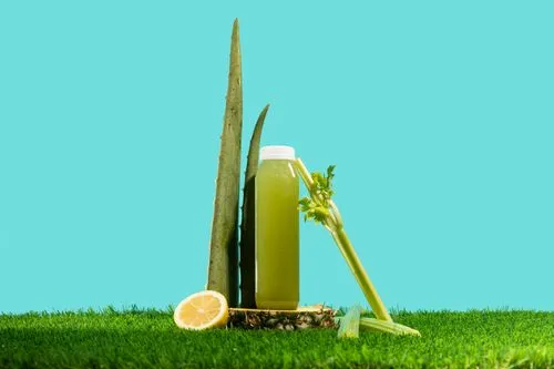 razor on grass