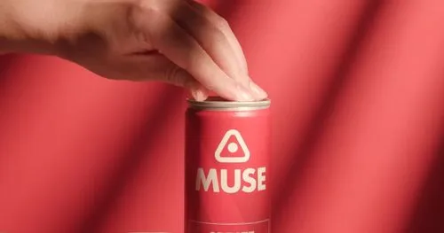 Product can opening video demo with red backdrop