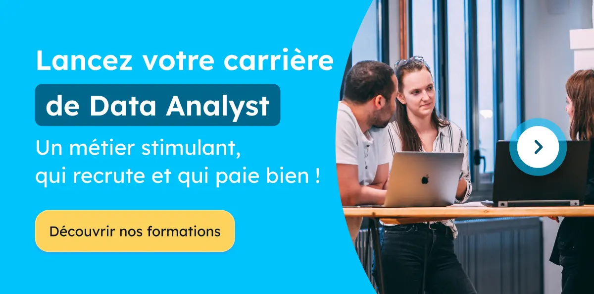 Formation de reconversion en data analyst