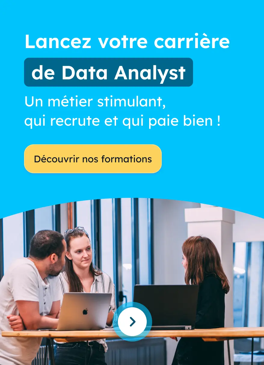 Formation de reconversion en data analyst