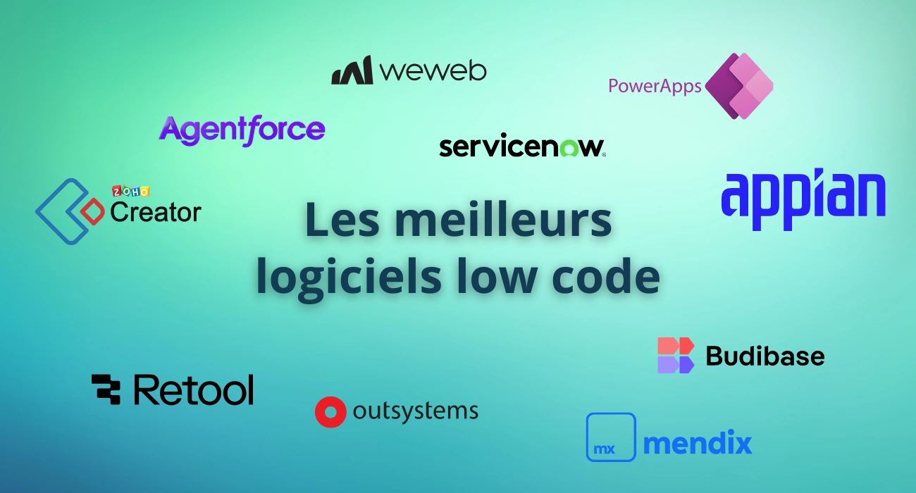 Les 10 meilleurs logiciels Low Code en 2026 : comparatif, prix et avis
