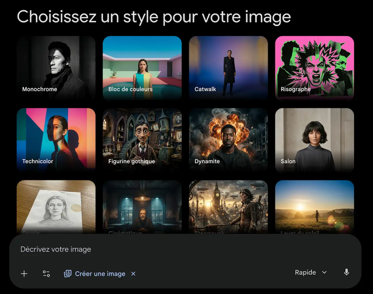 Nano Banana gratuit pour générer des images avec l'IA de Google