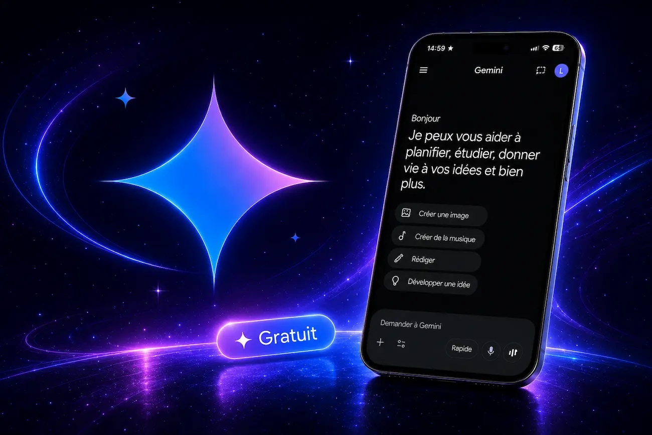 Gemini gratuit : comment l'utiliser et créer des images IA sans payer en 2026 ?